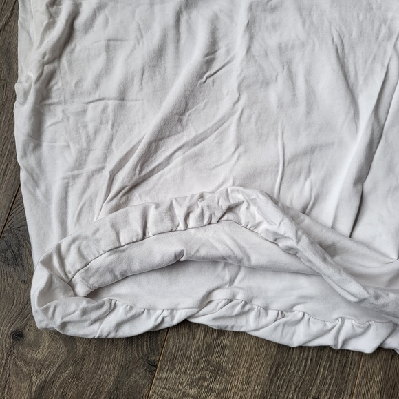 CALIA by Carrie Underwood Everyday Twist Cropped Tee White {XS} - Picture 6 of 6